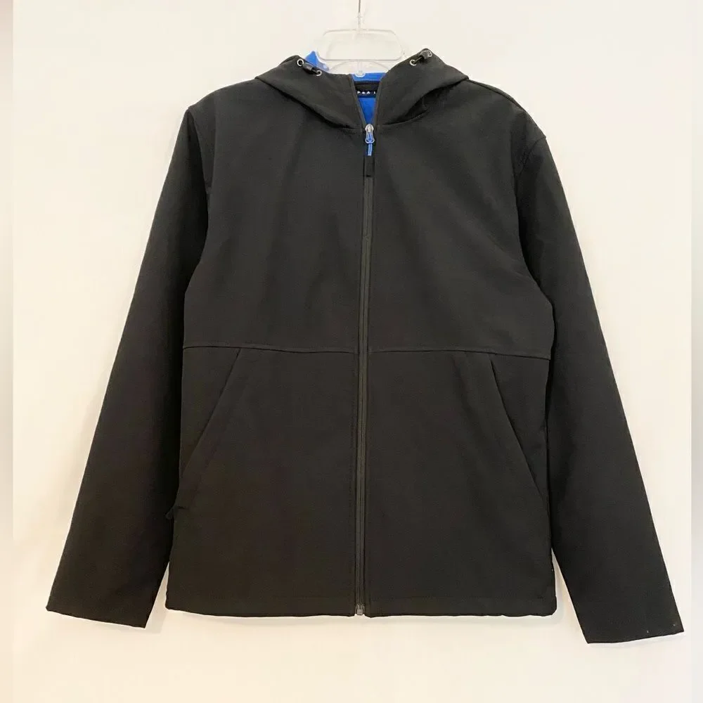 PGA Tour hooded black and blue jacket size S